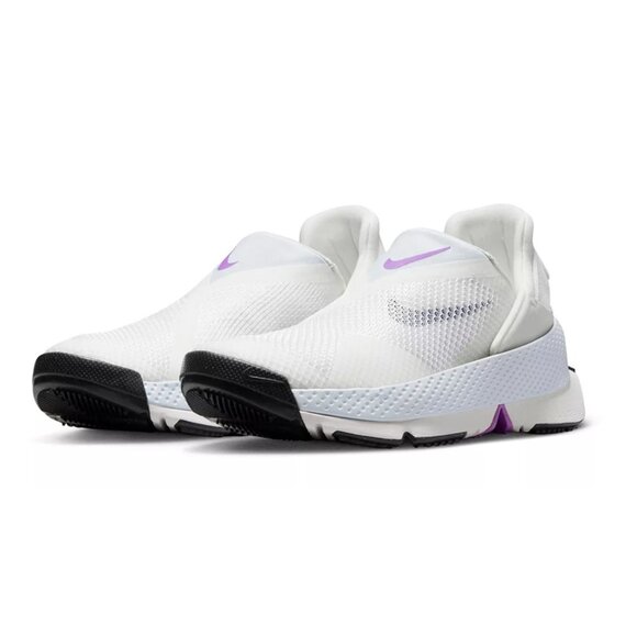 Nike Shoes - Nike Go FlyEase Sneakers White Sail Magenta